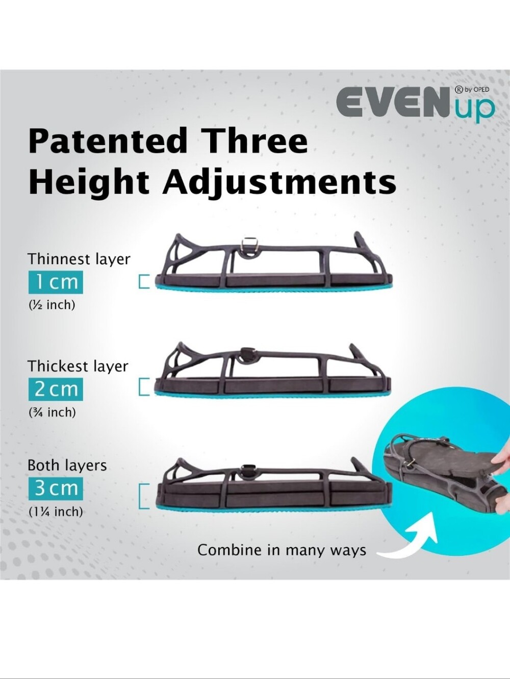 EVENUP THE AUTHENTIC SHOE BALANCER SIZE SMALL (5.5-8.5) - Picture 7 of 11